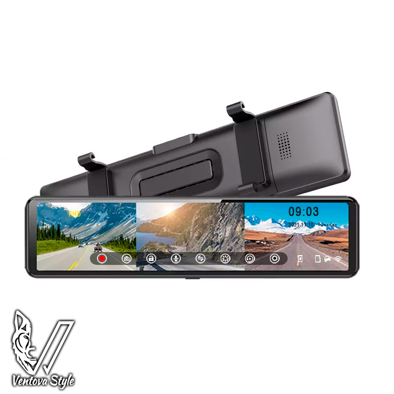 RETROVISOR IOS, TRIPLE CAMARA, HD DVR